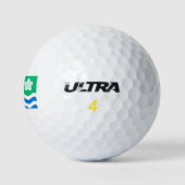 Vlag van Cumberland Golfballen (Logo)
