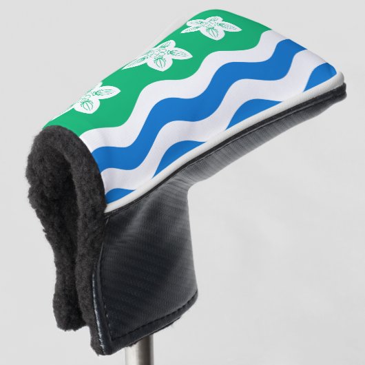 Vlag van Cumberland Golfheadcover (3/4 voorkant)