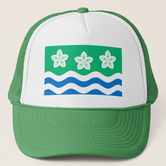 Vlag van Cumberland Hoed Trucker Pet (Voorkant)