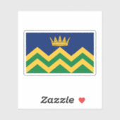 Vlag van Cumbria (vanaf 2025) Sticker (Vel)