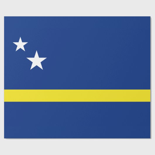 Vlag van Curaçao Cadeaupapier (Vlak)