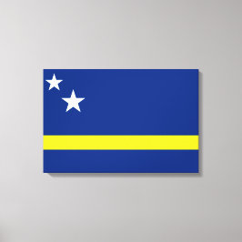 Vlag van Curaçao Canvas Afdruk