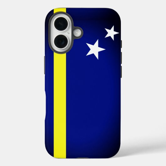 Vlag van Curaçao Case-Mate iPhone Case (Achterkant)