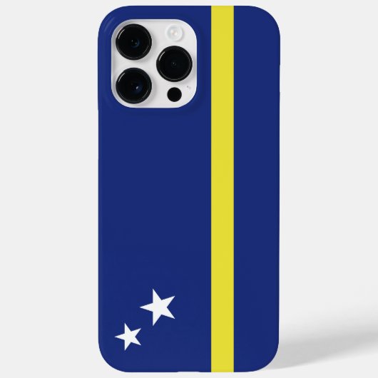 vlag van Curaçao Case-Mate iPhone Case (Achterkant)