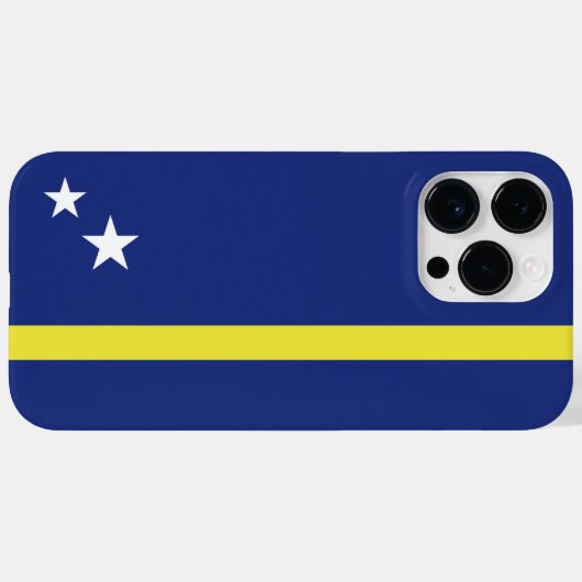 vlag van Curaçao Case-Mate iPhone Case (Achterkant (horizontaal))