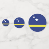 vlag van Curaçao Confetti (Achterkanten)