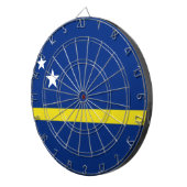 Vlag van Curaçao Dartbord (Voorkant Rechts)