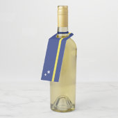 vlag van Curaçao Flessenhanger (Schuin)