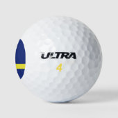 vlag van Curaçao Golfballen (Logo)