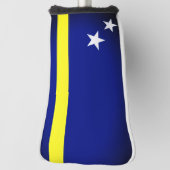 Vlag van Curaçao Golfheadcover (Draai 90)
