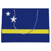 vlag van Curaçao Groot Cadeauzakje (Voorkant)