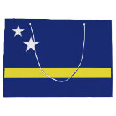 vlag van Curaçao Groot Cadeauzakje (Achterkant)