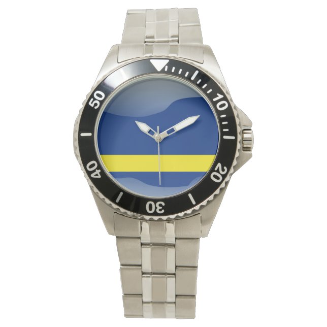 Vlag van Curaçao Horloge (Voorkant)