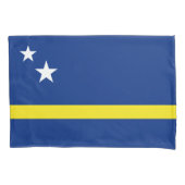 Vlag van Curaçao Kussensloop (Voorkant-Links)