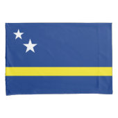 Vlag van Curaçao Kussensloop (Voorkant-Rechts)