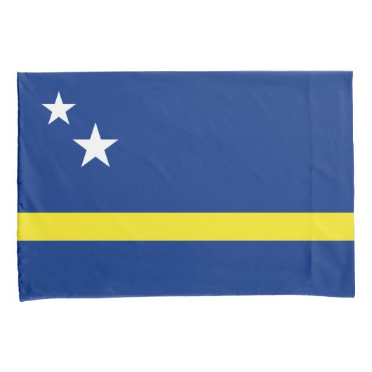 Vlag van Curaçao Kussensloop (Voorkant-Rechts)