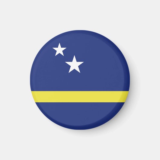 vlag van Curaçao Magneet (Voorkant)