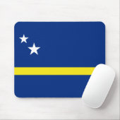 Vlag van Curaçao Muismat (Met muis)