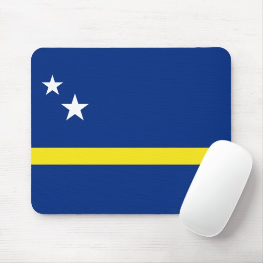 Vlag van Curaçao Muismat (Met muis)