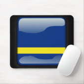 Vlag van Curaçao Muismat (Met muis)