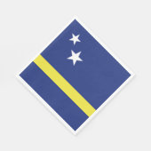 vlag van Curaçao Servet (Hoek)