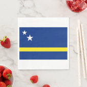 Vlag van Curaçao Servet (Insitu)