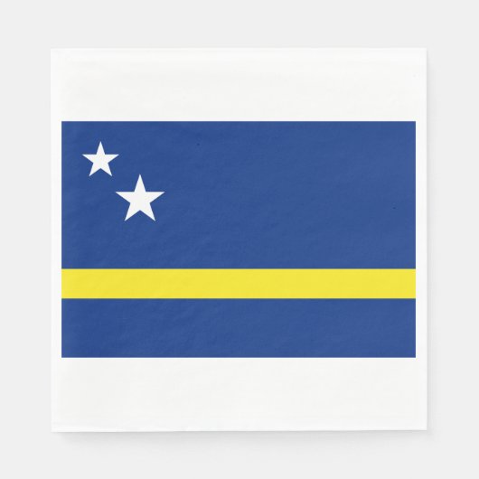 Vlag van Curaçao Servet (Voorkant)
