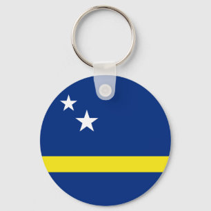 Vlag van Curaçao Sleutelhanger
