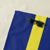 vlag van Curaçao Strandlaken (In situ)