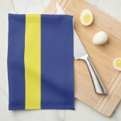 vlag van Curaçao Theedoek (Quarter Fold)