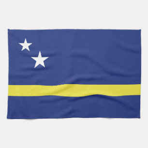 vlag van Curaçao Theedoek