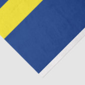 Vlag van Curaçao Tissuepapier (Detail)