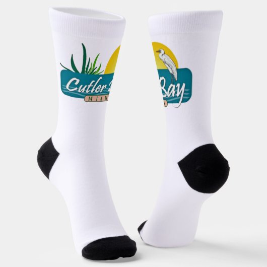 Vlag van Cutler Bay (Florida) Sokken (Gebogen)