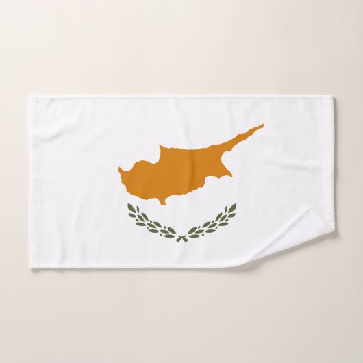 Vlag van Cyprus Bad Handdoek (Handdoek)