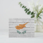 Vlag van Cyprus Briefkaart (Staand voorkant)