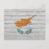 Vlag van Cyprus Briefkaart (Voorkant)