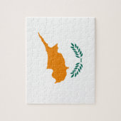 Vlag van Cyprus Foto Puzzel (Verticaal)
