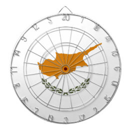 Vlag van Cyprus (Grieks-Cypriotisch) Dartbord