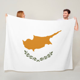 Vlag van Cyprus (Grieks-Cypriotisch) Fleece Deken