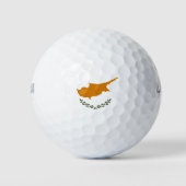 Vlag van Cyprus (Grieks-Cypriotisch) Golfballen (Voorkant)