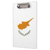 Vlag van Cyprus (Grieks-Cypriotisch) Klembord (Links)