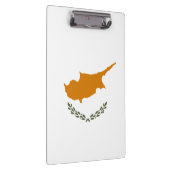 Vlag van Cyprus (Grieks-Cypriotisch) Klembord (Rechts)