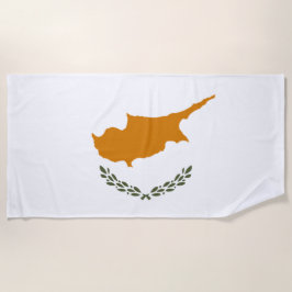 Vlag van Cyprus (Grieks-Cypriotisch) Strandlaken