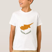Vlag van Cyprus (Grieks-Cypriotisch) T-shirt (Voorkant)