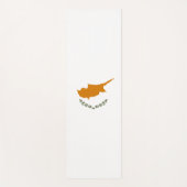 Vlag van Cyprus (Grieks-Cypriotisch) Yogamat (Voorkant)
