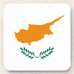 Vlag van Cyprus Onderzetter