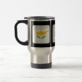 Vlag van Cyprus Reisbeker (Links)