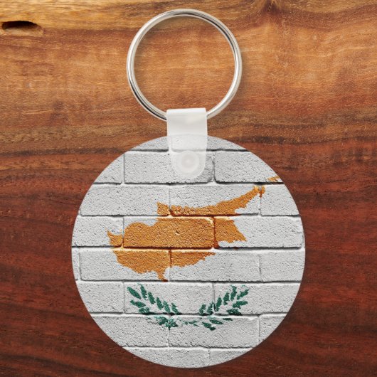 Vlag van Cyprus Sleutelhanger