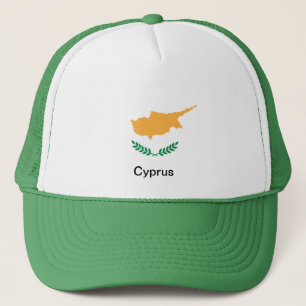 Vlag van Cyprus Trucker Pet