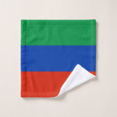 Vlag van Dagestan Bad Handdoek (Wasdoekje)